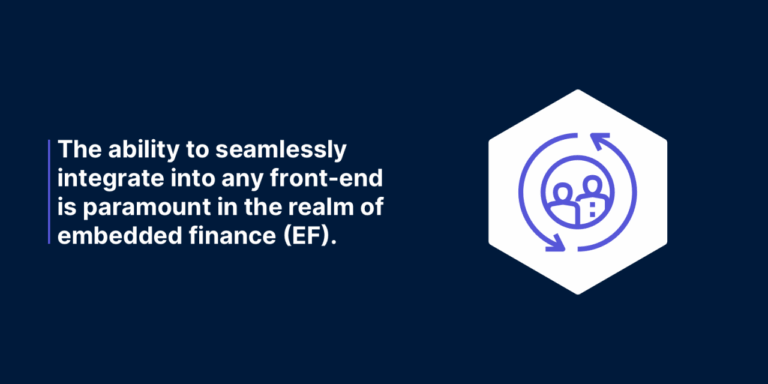 Embedded finance